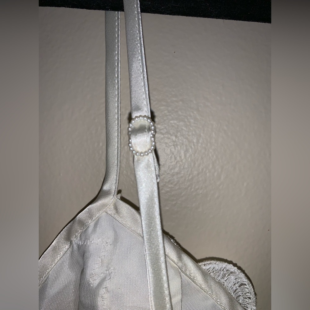 Vintage Victoria ‘s Secret sexy teddy bodysuit size Medium bride bridal - Picture 3 of 10